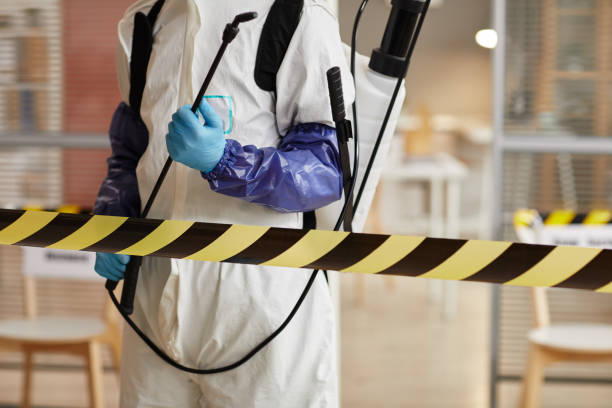 Professional Biohazard Cleanup technician working in DeBary, FL